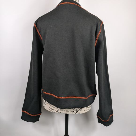 Scares Studio Designer Womens Small Sweater Rhinestone Target New York Ghost - Picture 3 of 12